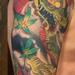 Tattoos - Dragon and maple leaf sleeve - 60433